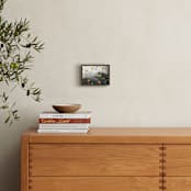 "clouds I" - Art Print in rainbow by Sumak Studio - In a Room