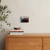 "Glitch Art Psychedelic Traffic Jam" - Art Print in Typing Ribbon by Mechelle Gilford - In a Room
