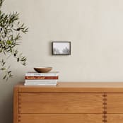 "Frosted Afternoon" - Art Print in Frosted White by Three Wings North - In a Room