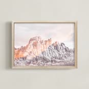 "High Hopes" - Art Print in Dreamsicle by Lissabeth Anglin - Framed