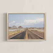 "Route 66" - Art Print in Earth and Sky by Kaitlin Rebesco - Framed