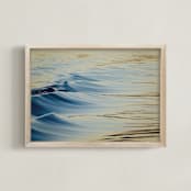 "Sunset Zen" - Art Print in Ocean by Sea and Sky - Framed