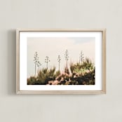 "French Riviera" - Art Print in Natural by Kaitlin Rebesco - Framed
