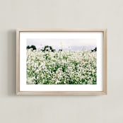 "Dream Field" - Art Print in Garden by Morgan Kendall - Framed