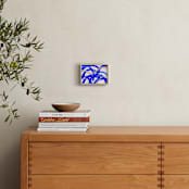 "Summer Sand Dunes" - Art Print in Summer Blue by Christina Flowers - In a Room
