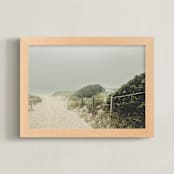 "grey lady" - Art Print in Misty by Anne Ciotola - Framed