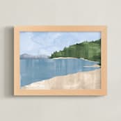 "Penn Cove" - Art Print in Tide by Alethea and Ruth - Framed
