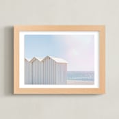 "A Summer Day" - Art Print in Sky by Paola Benenati - Framed