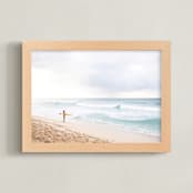 "North Shore" - Art Print in Surf by Jill Means - Framed