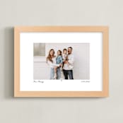 "With a Heart: Landscape Framed Photo" - Framed Photo in Taupe by Laura Hamm - Framed