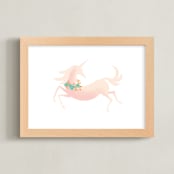 "Prancing" - Art Print in Ballet by Haley Warner - Framed