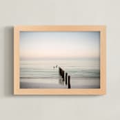 "isla holbox no.1" - Art Print in coastal sunrise by Crystal Lynn Collins - Framed