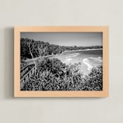 "The Pass No.2" - Art Print in Monochrome by Monica Gussow - Framed