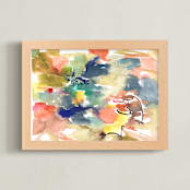 "Expansion Nature" - Art Print in Dawn by Bethania Lima - Framed