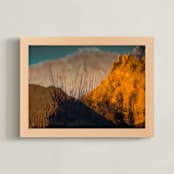 "Orange You Glad You Asked" - Art Print in Southwest Orange by AMANDA LOMAX - Framed
