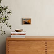 "Orange You Glad You Asked" - Art Print in Southwest Orange by AMANDA LOMAX - In a Room
