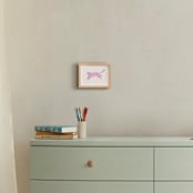 "Fierce" - Art Print in Rose Quartz by Tennie and Co. - In a Room