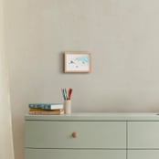"Surf City 2" - Art Print in Tower Blue by Jenny Partrite - In a Room