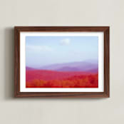 "Bold Ridge" - Art Print in Carnival by Deborah Chou - Framed