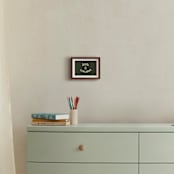"Little Explorer Flag" - Art Print in Pine Green by Darby McGuire - In a Room