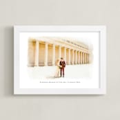"Your Venue: Custom Print" - Custom Print in White by Minted - Framed