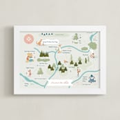 "A stroll through the Hundred Aker Wood" - Art Print in Field by Char-Lynn Griffiths - Framed
