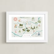 "A stroll through the Hundred Aker Wood" - Art Print in Field by Char-Lynn Griffiths - Framed