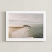 "Rocked" - Art Print in Ocean by Christian Florin - Framed