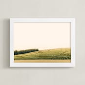 "The Harvest" - Art Print in Creamy White by David Michuki - Framed