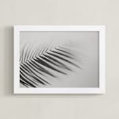 "Sketching Breeze" - Art Print in Graphite by Tania Medeiros - Framed