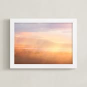 "Desert Dreams" - Art Print in Desert Glow by Lisa Sundin - Framed