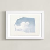 "a scrap of the sky II" - Art Print in Sky by Sumak Studio - Framed