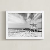 "Ventura 2" - Art Print in ash by Kamala Nahas - Framed