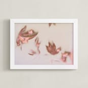 "Somewhere waiting for me" - Art Print in passionfruit by raven erebus - Framed