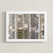 "transition" - Art Print in Clay by Alaric Yanos - Framed