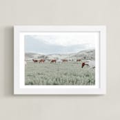 "Wander" - Art Print in Breezy by Sara Hicks Malone - Framed