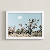 "josh" - Art Print in desert green by Kristi Jackson - Framed