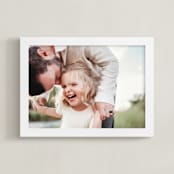 "The Big Picture: Father's Day Framed Photo" - Framed Photo in White by Minted - Framed