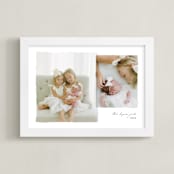 "Torn Two Photo: Landscape Framed Photo " - Framed Photo in White by Brianne Larsen - Framed