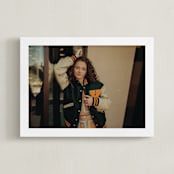 "The Big Picture: Graduation Framed Photo" - Framed Photo in White by Minted - Framed
