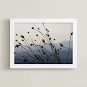 "sway" - Art Print in Dark Blue by lulu and isabelle - Framed