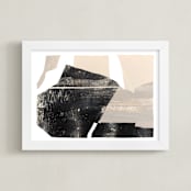 "Agate 2" - Art Print in Agate by Jennifer Daily - Framed
