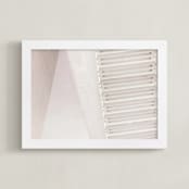 "Tread" - Art Print in Shell by Teresa Lang Co - Framed