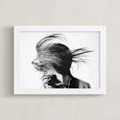"Movement" - Art Print in Carbon by Kaitie Bryant - Framed