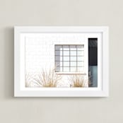 "Ballroom 2" - Art Print in White by Haley Warner - Framed