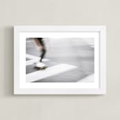 "Hollywood Skate" - Art Print in color by Kamala Nahas - Framed