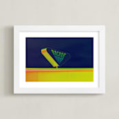 "Arcade" - Art Print in 80s Neon by Kaitlin Rebesco - Framed