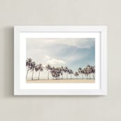 "On the Verge" - Art Print in Vintage by LindseyErin - Framed