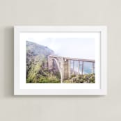 "Misty Bixby II" - Art Print in Moss by LindseyErin - Framed