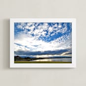 "Sky is high" - Art Print in Multi-colored by NSMARK - Framed